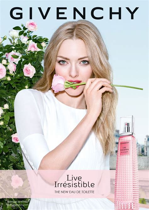 amanda seyfried givenchy perfume|Givenchy live eau de toilette.